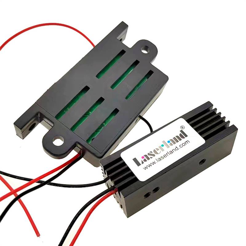 650nm红光点状激光器模组12V激光头 150mW TTL调制舞台灯效光源-图0