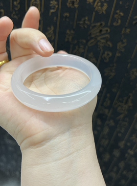 新疆戈壁石金丝玉宝石光手镯圈口54。宽度12