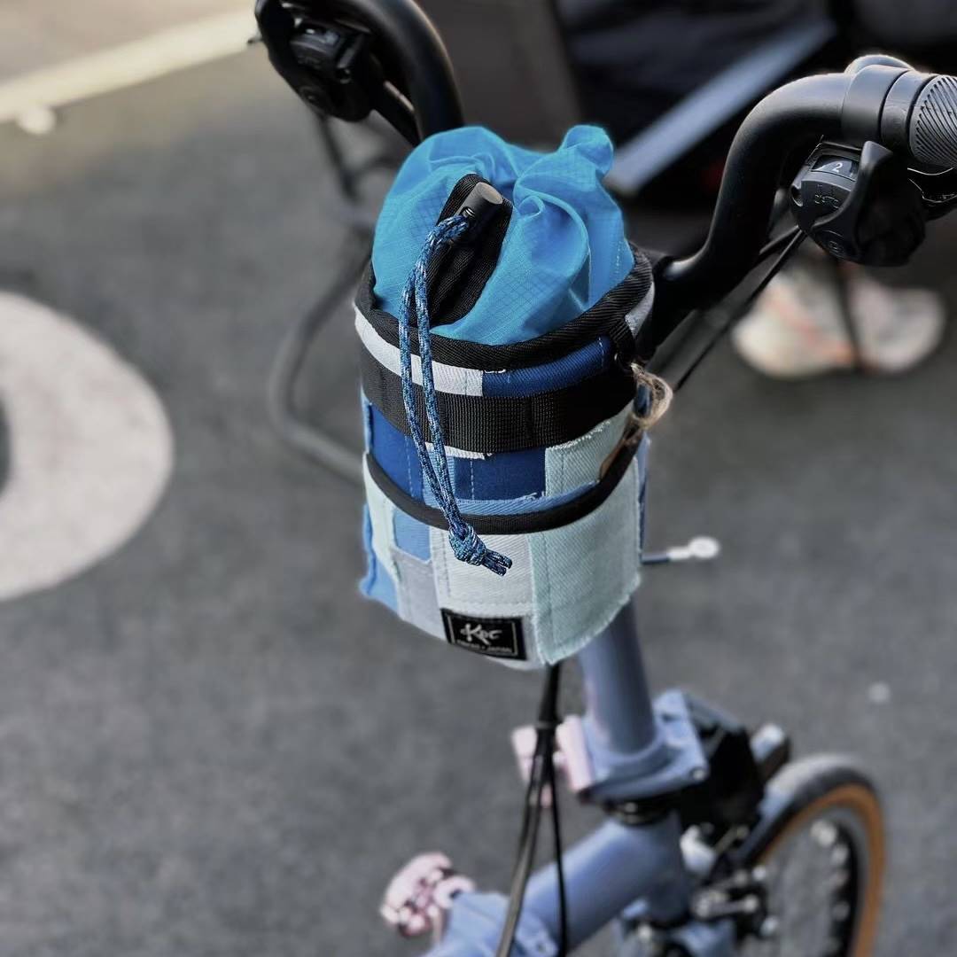 暂停售卖 日本KOI BIKE Kettle bag 拼接车头包小布水壶包车把包 - 图3