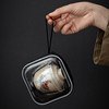 Zhoujing grass and wood ash travel tea set