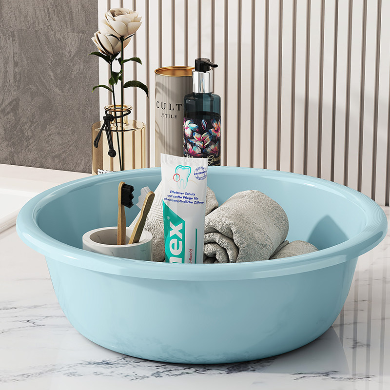 加厚洗脸盆家用塑料洗菜盆学生宿舍大号洗衣盆小宝宝婴儿洗脚盆子,淘宝优惠券,粉丝福利购,淘宝优惠卷