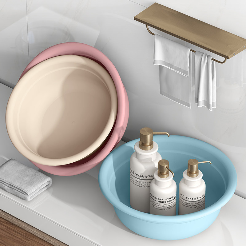 加厚洗脸盆家用塑料洗菜盆学生宿舍大号洗衣盆小宝宝婴儿洗脚盆子,淘宝优惠券,粉丝福利购,淘宝优惠卷