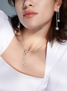 HEFANG何方珠宝许愿雪花项链