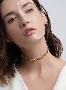 何方珠宝彩虹链条项圈