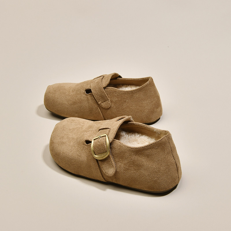 三福爆款勃肯鞋女2025新款春秋一脚蹬懒人鞋休闲百搭全包平底单鞋,淘宝优惠券,粉丝福利购,淘宝优惠卷