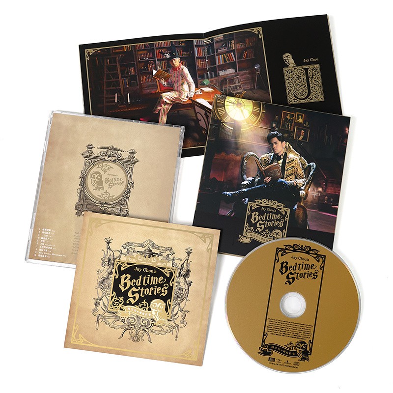 官方正版 Jay周杰伦专辑 周杰伦的睡前故事 CD唱片+歌词本 环球版 - 图1