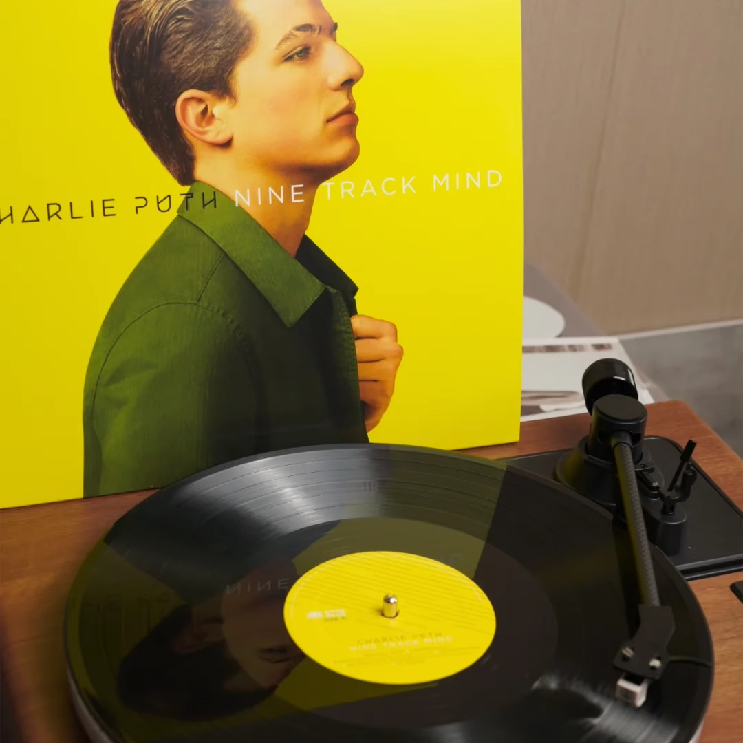 欧版进口 断眉查理普斯专辑 九轨思维 Charlie Puth 黑胶LP唱片 - 图1