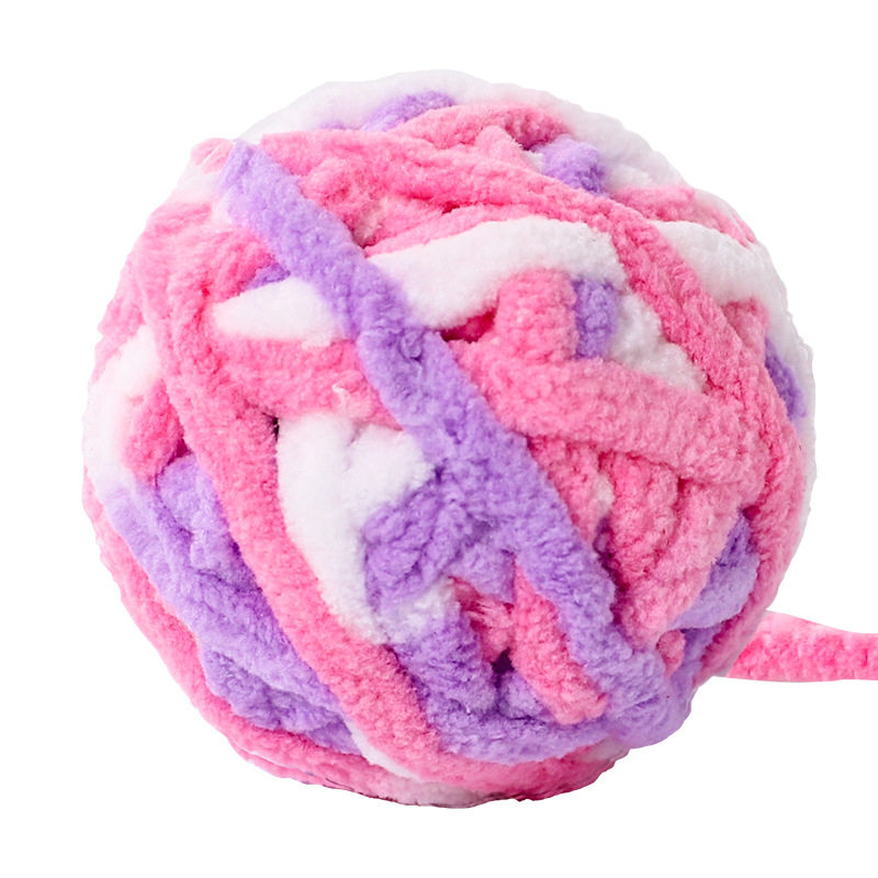 跨境猫玩具毛线球编织彩色毛绒毛线球耐咬猫咪自嗨逗猫宠物用品,淘宝优惠券,粉丝福利购,淘宝优惠卷
