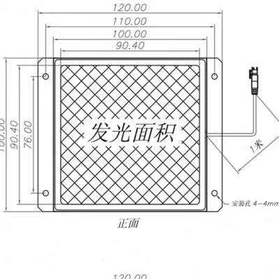 背10机器视觉光源光源led.显微镜0mm光源光源.检测照明面oO0照明 - 图0