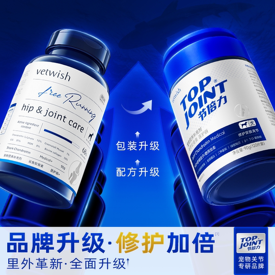 Vetwish chondroitin protects joints