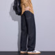 Kuvine American retro loose straight jeans for men