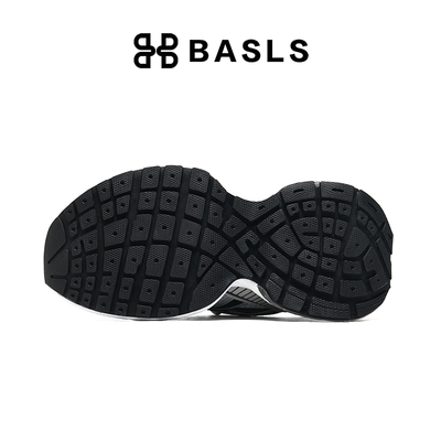 BASLS厚底老爹鞋男款网面休闲鞋