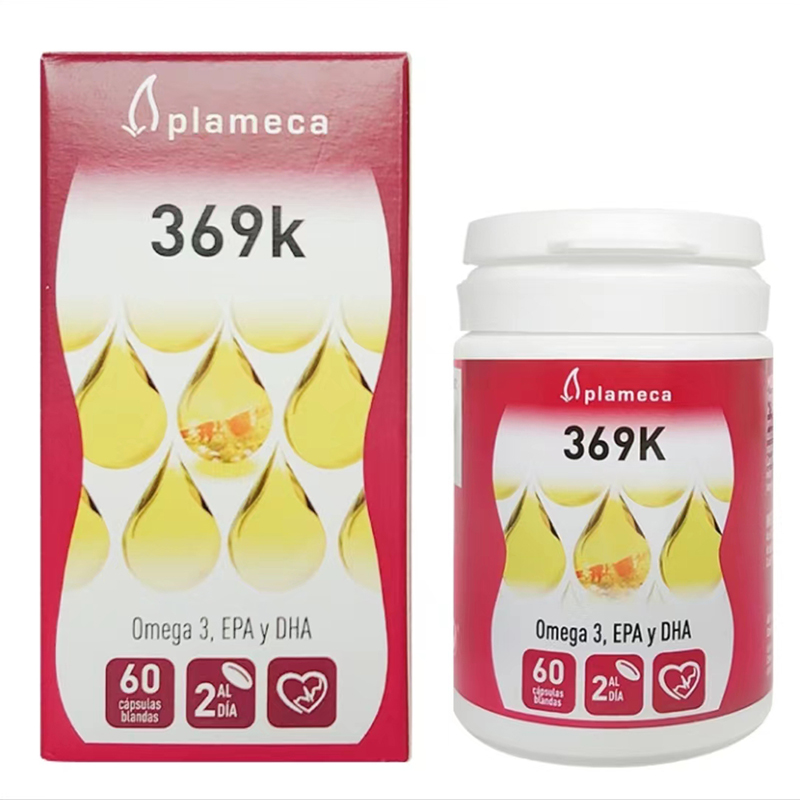 Plameca西班牙369KOmega3深海鱼油软胶囊甘油三酯护心脑磷虾油DHA - 图3