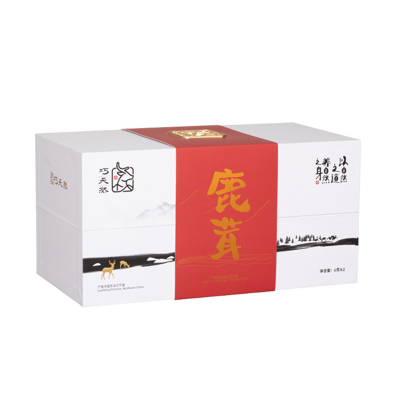 巧天然新西兰进口全蜡片高档炖汤料 巧天然鹿茸片