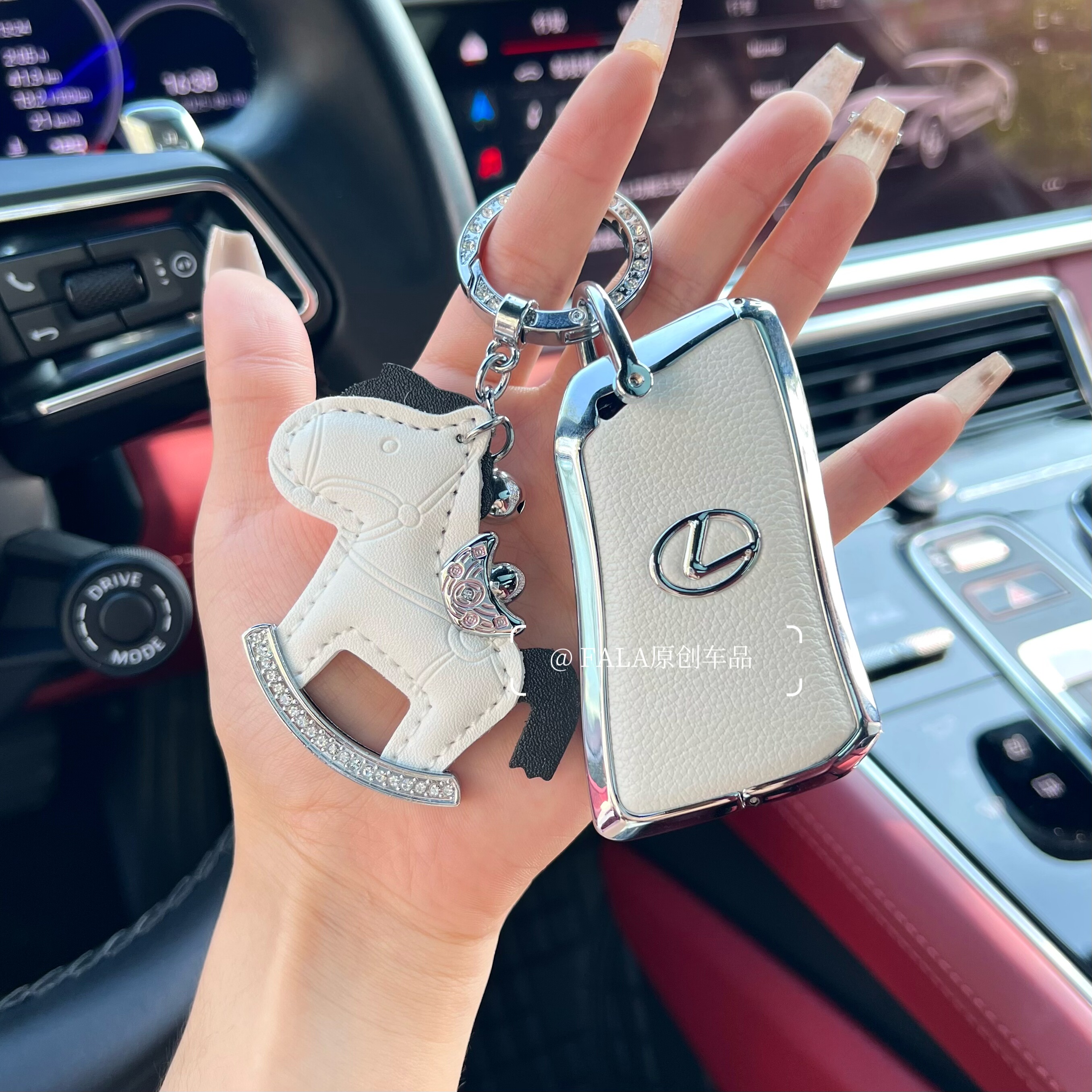 适用雷克萨斯ES200钥匙套ES300H/RX350H/RX300/NX200/RX260车用壳 - 图1