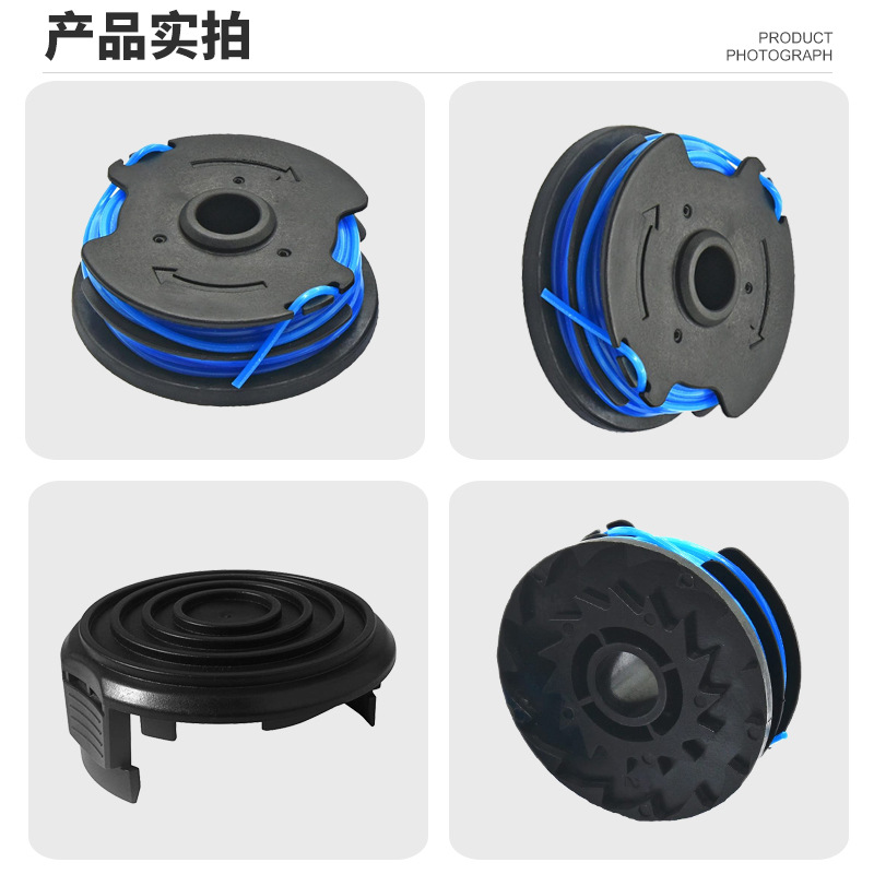 8+2 套装 替换 Harbor Freight Bauer  20115E-B 双层线轴 盖子 - 图3