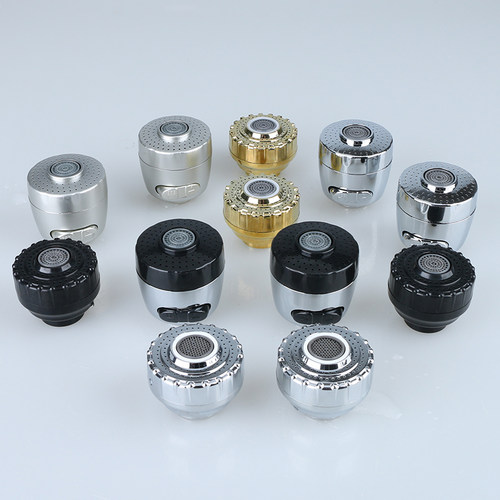 招财猫水龙头配件喷头小花洒头二档通用替换面盆龙头出水嘴起泡器 - 图2