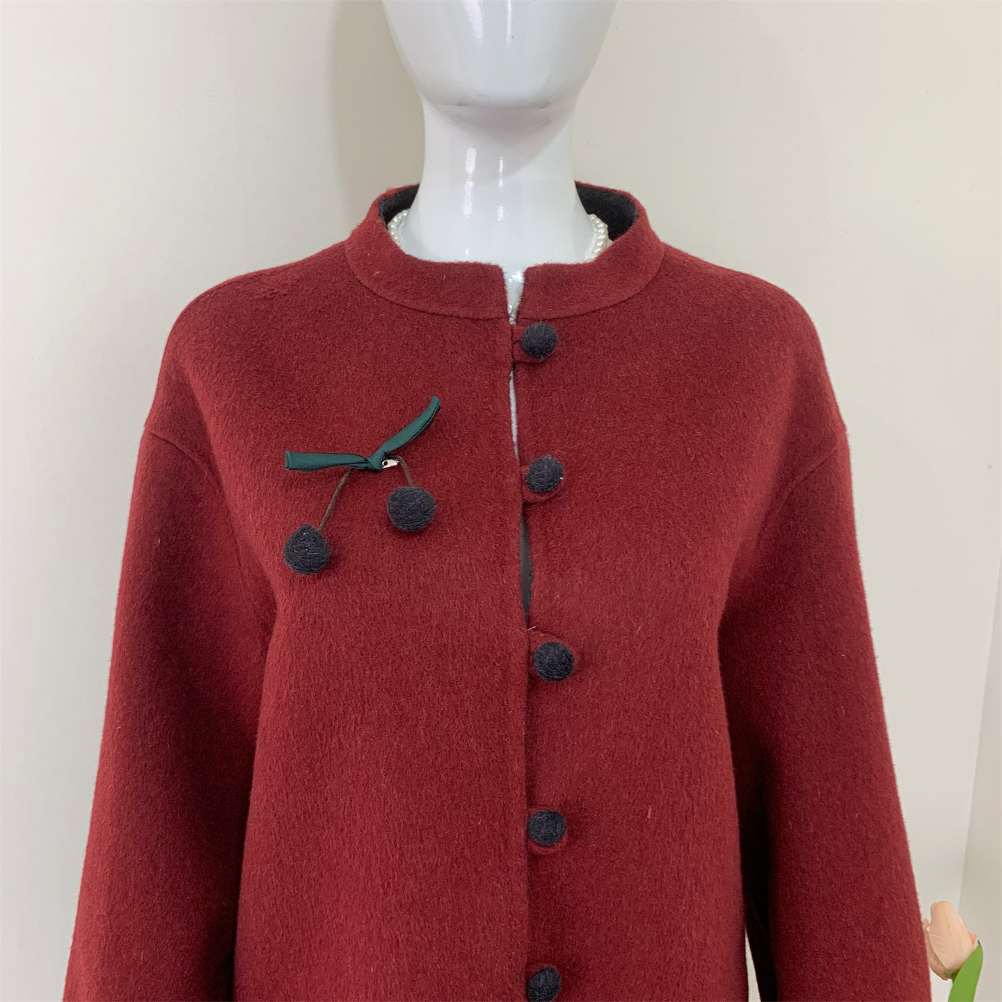 小个子妈妈秋装羊毛呢外套中老年女装秋冬高级感短款羊绒呢子大衣,淘宝优惠券,粉丝福利购,淘宝优惠卷