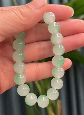 盘珠子小学生渐变色粉色