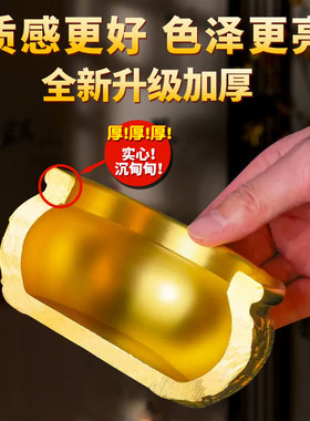 聚宝盆摆件招财聚财纯铜