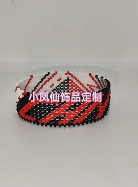 肯尼亚手环抖音网红同款进口材料纯手工不掉色新款无弹力弹力款