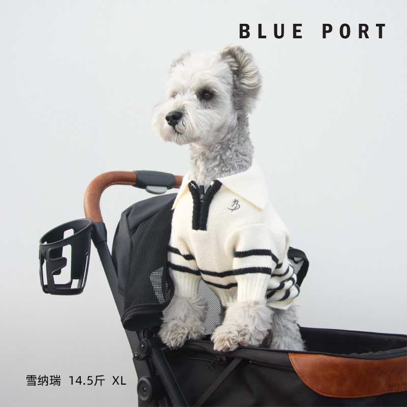 BluePort宠物秋冬装服装防寒保暖加厚半开筒毛衣中小型狗衣服猫咪,淘宝优惠券,粉丝福利购,淘宝优惠卷