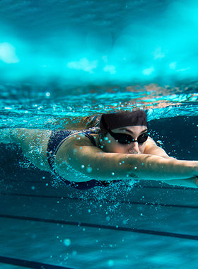 TS高清时尚泳镜套装男女通用