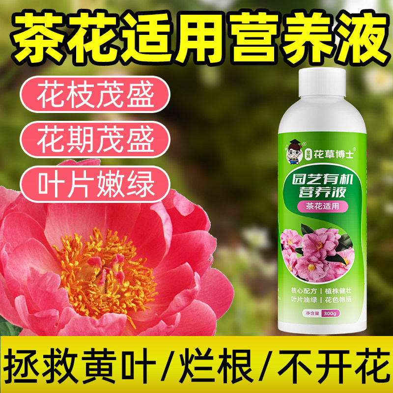 茶花专用肥促开花营养液山茶花树苗盆栽喜酸植物通用肥料防治黄叶,淘宝优惠券,粉丝福利购,淘宝优惠卷