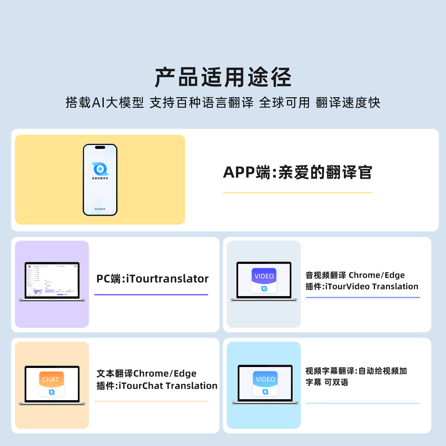 官方旗舰店iTourTranslator亲爱的翻译官翻译同声传译zoomteams - 图0