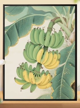 不要焦虑手工diy数字油画装饰画