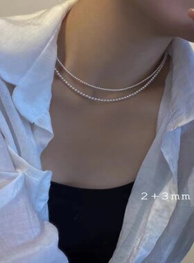 One珍珠贝母珍珠项链女项链