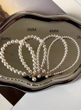 珍珠手链One母贝轻奢未镶嵌女