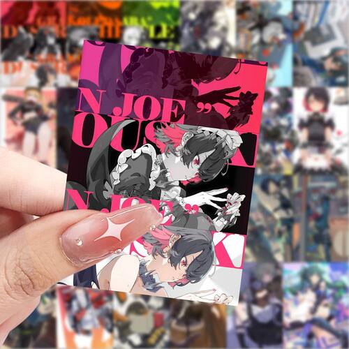 63张绝区零贴纸二次元游戏动漫周边装饰手机壳笔记本防水贴画diy - 图1