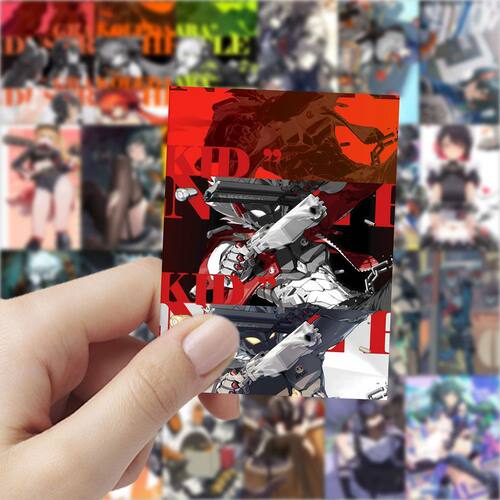 63张绝区零贴纸二次元游戏动漫周边装饰手机壳笔记本防水贴画diy - 图0