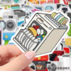 239 home cartoon appliance stickers, cute ins medical antique items peripheral decoration handbook waterproof stickers