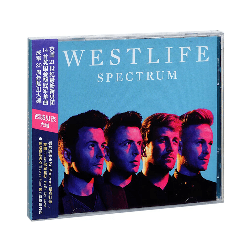 官方正版 Westlife西城男孩光谱 CD+歌词本流行音乐唱片周边-图1