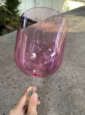 水晶手持钵疗愈静心钵乐器