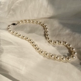 Качественное дизайнерское ожерелье из жемчуга ручной работы, серебро 925 пробы