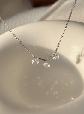 清冷气质高级清新甜美锁骨链