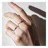 ROMANTICS925 silver plated 18k gold water drop wave