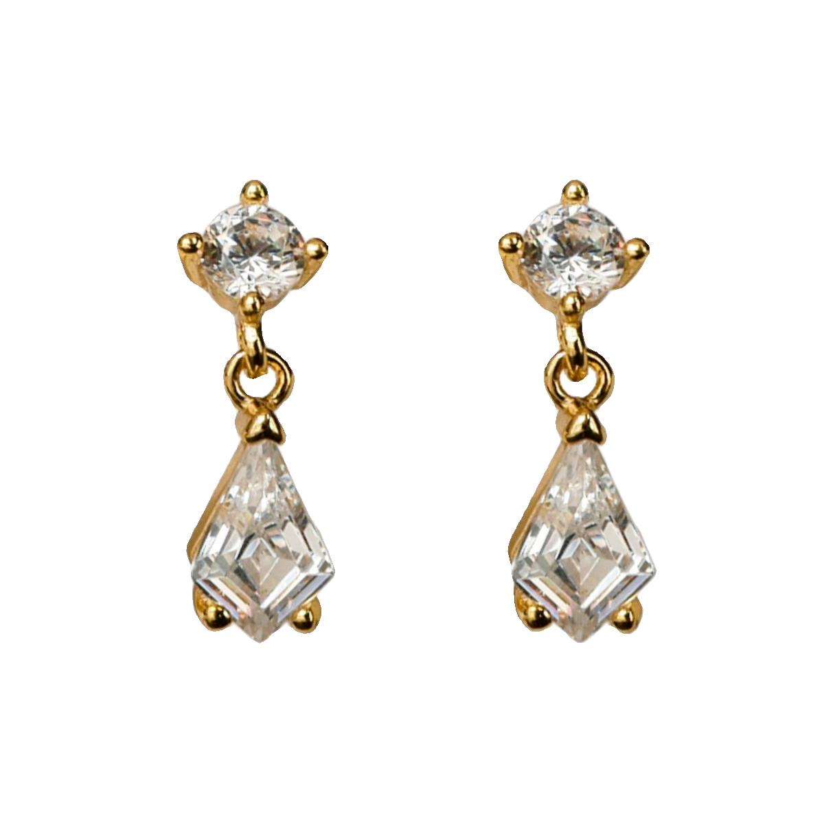 ROMANTIC超闪水滴锆石耳钉女纯银防过敏耳饰耳坠轻奢小众高级感,淘宝优惠券,粉丝福利购,淘宝优惠卷