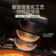 Zhongkang iron pot refined iron wok household uncoated nitrided stainless steel pole old-fashioned wok