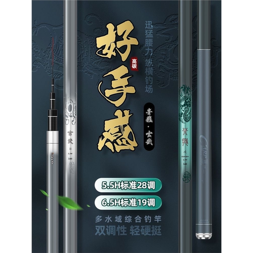 名伦鱼竿名伦青龙攻十大名牌鱼竿鲫鲤鱼高碳超轻超硬台钓竿手杆 - 图0
