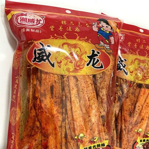 威麻辣条卷拳王香辣片8090后怀旧零食小时候的辣条豆干湖南特产龙-图2