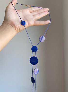 蓝调时刻~超显白克莱因蓝色不规