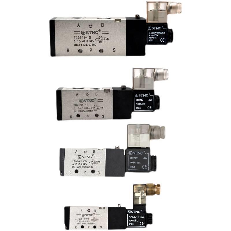 STNC索诺天 工电-磁阀二位五通换向阀TG2511-06TG252108TG2531-10 - 图2