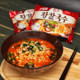 Nongshim Korean-style instant noodles imported from South Korea