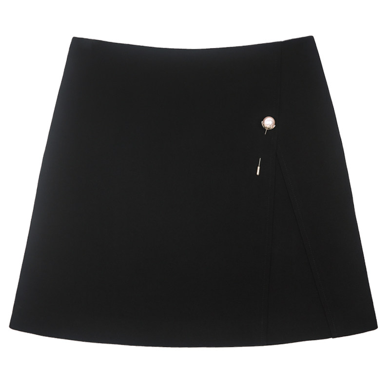 a字裙2020新款高腰防走光半身裙 衣品饰卫半身裙