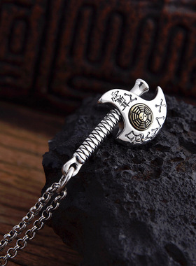 新品新款吊坠国风潮一斧压百祸金