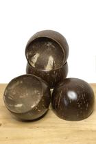 (Buy 3 send 1) Pure natural glossy coconut shell Decorative Pendulum COCONUT SHELL Coconut Shell COCONUT SHELL Coconut Shell bowl Star empty bowl